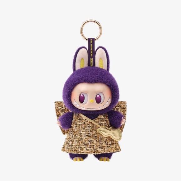 POP MART Other - LABUBU × PRONOUNCE WINGS OF FORTUNE Vinyl Plush Hanging Card Authentic
